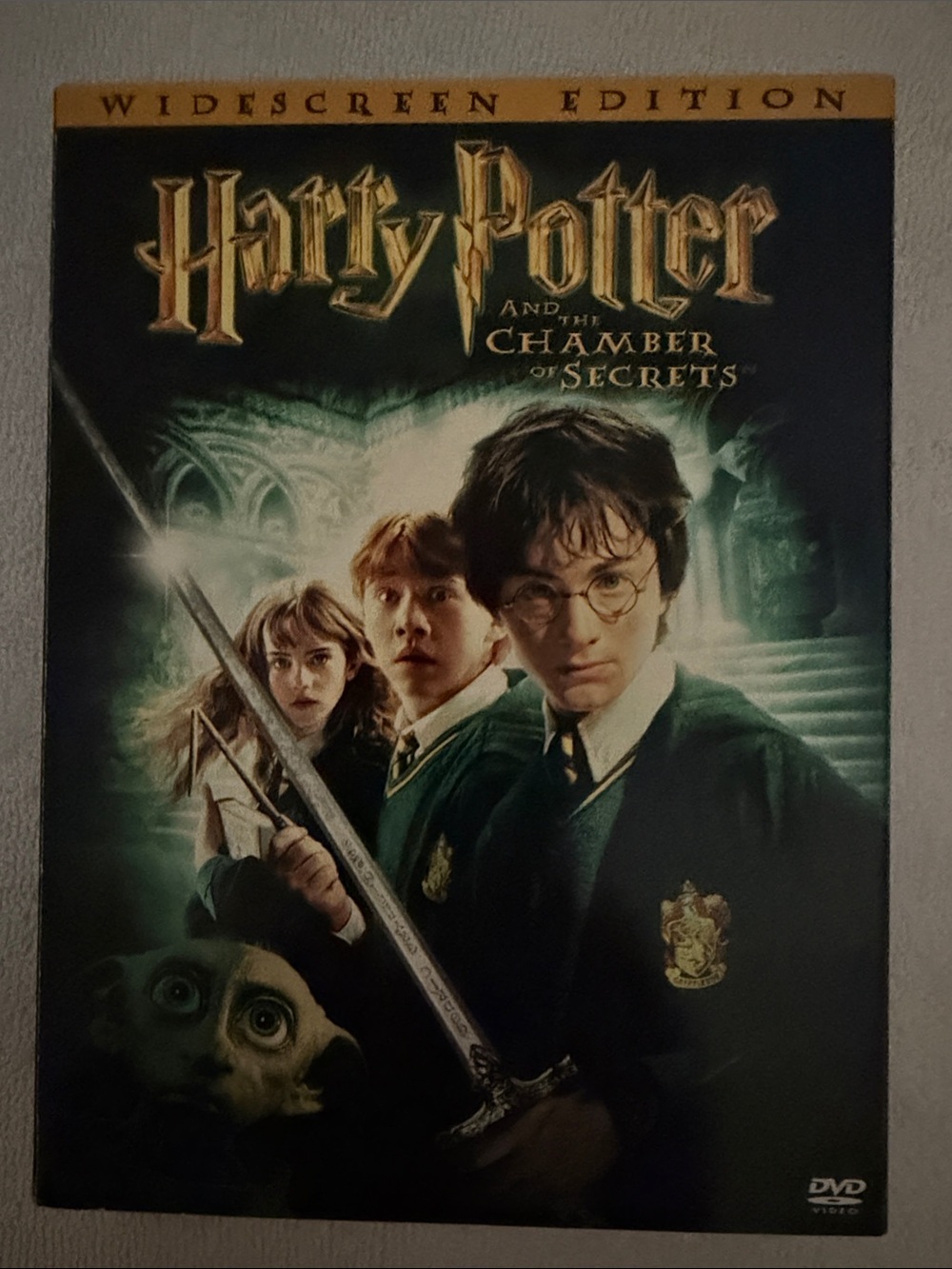 Harry Potter and the Chamber of Secrets Widescreen Edition DVD- Green